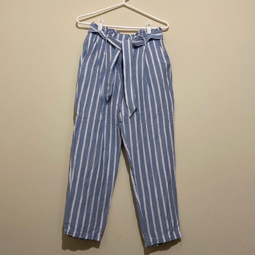 Loft linen blend pants